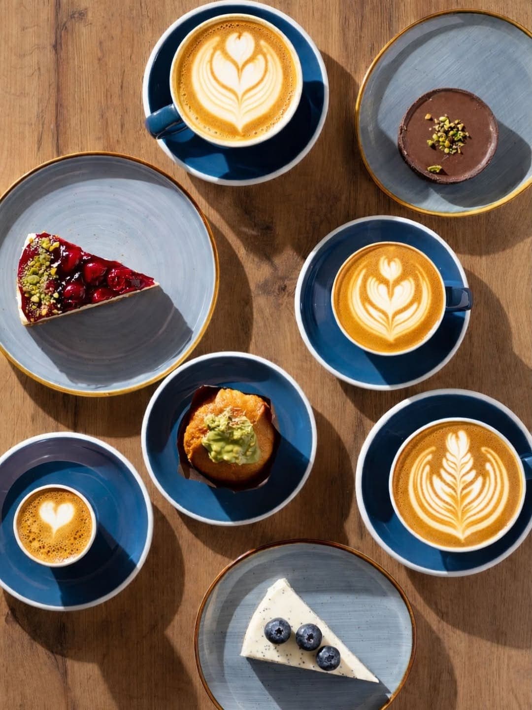 Coffee and pastries at Kafekopa